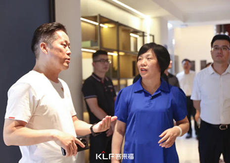 熱烈歡迎南昌市新建區(qū)政協(xié)領(lǐng)導(dǎo)一行蒞臨客來福參觀指導(dǎo)！